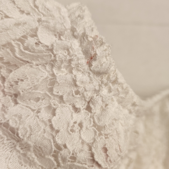 Ardene White Flower Top - Picture 5 of 13